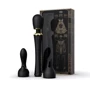Вибромассажер с насадками Zalo - Kyro Wand Obsidian Black