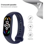 Ремешок ArmorStandart New Style Midnight Blue (ARM61890) for Xiaomi Mi Smart Band 5/6/7: Особенности Водостойкость, Регулируемая длина