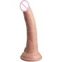 Фаллоимитатор Pipedream King Cock Elite 7" Silicone Dual Density Cock Light (PD577121)