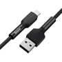 Кабель Baseus USB Cable to Lightning Silica Gel 1m Black (CALGJ-01): Длина 1 м
