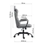 Кресло игровое GT Racer X-2322 Fabric Gray фото 6