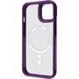 Чехол для iPhone Proove Clear Essence Case with Magnetic Ring Deep Purple for iPhone 16: Тип чехла накладка на заднюю часть