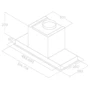 Вытяжка Elica HIDDEN 2.0 BL MAT/A/52: Управление Механическое