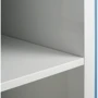 Книжный шкаф с дверцами ІКЕА KALLAX 77х147 см Белый (990.171.86) фото 3