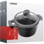 Кастрюля Vinzer с крышкой Nitro Induction Line d 24 cм 3.8 л (50458): Диаметр, см 24
