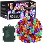 Гірлянда на батарейках Springos 5 м 50 LED CL4029 Mix