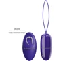 Виброяйцо LYBAILE Pretty Love Selkie Youth Dark Purple (BI-014865WL)