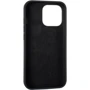 Чехол для iPhone TPU Silicone Case Full Soft Black for iPhone 13 Pro: Материалы Силикон