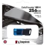 USB-флешка Kingston 256GB DataTraveler 80 M USB-C 3.2 Blue/Black (DT80M/256GB): Максимальная скорость чтения, МБ/с 200