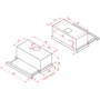 Вытяжка Perfelli TL 6612 IV LED: Рекомендуемая площадь помещения (при высоте 2,7 м), м² более 28.5
