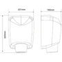 HOTEC 11.251 ABS White: Материал корпуса ABS