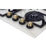 Варильна поверхня газова Ventolux HSF640-T3G CEST (IVORY/BRONZE): Розміри для вбудовування (ШxГ) 55x47 см