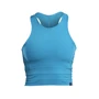 Спортивный топ Saucony Racer Front Crop SAW800008-PC 40 голубой