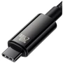 Кабель Baseus Cable USB-C to USB-C Tungsten Gold 240W 1m Black (CAWJ040001): Длина 1 м