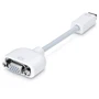 Адаптер ExtraDigital Adapter Apple mini DVI to VGA 0.15m White (KBD1676): Інтерфейс підключення mini DVI