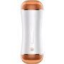 Мастурбатор с двумя входами и вибростимуляцией BOSS Vibrating Masturbation Cup USB 10 function + Interactive Function, BS6300019