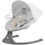 Кресло-качалка Kinderkraft Lumi 2 Light Grey (KBLUMI02LGR0000): Дополнительные удобства пульт ДУ, таймер отключения укачивания, Ремни безопасности, москитная сетка, дуга с игрушками, Звуковое сопровождение, блок с музыкой