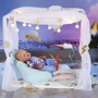 Одяг для ляльки BABY BORN серії "День Народження" - Святковий комбінезон (на 43 cm, синій) фото 4