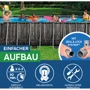 Бассейн Bestway 732-366-132 см (561ES) (фильтрующий насос, лестница, покрытие бассейна, дозатор для хим средств ChemConnect, ремонтная заплатка) фото 6