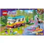 LEGO Friends Лесной дом на колесах и парусная лодка (41681)