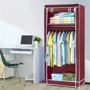 Шкаф Stenson раскладной 75х45х150 см (R30899 wine red) фото 2