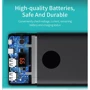 Внешний аккумулятор Romoss Power Bank 60000mah PEA60 22.5W Black (PEA60-152-2A42): Выходное напряжение, В 12