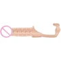 Насадка с анальным стимулятором Adam S Penis Extension W Anal Leash, 15х5 см
