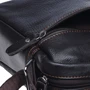 Чоловіча сумка планшет Borsa Leather темно-коричнева (K11027-d.brown): Тип Сумки