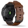 Смарт-часы Garmin Epix (Gen 2) Sapphire Black Titanium with Chestnut Leather Band (010-02582-30) фото 11