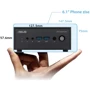 Персональний комп'ютер (ПК) ASUS PN42-SN063AV MFF (90MS02L1-M00200): Розміри 127.5×57.6×132 мм