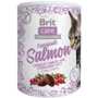 Ласощі Brit Care Cat Snack Superfruits Salmon для стерилізованих кішок лосось 100 г (8595602521449)
