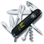 Мультитул Victorinox Climber Ukraine 91мм/14 функций/черный /Колоски пшеницы желтый (1.3703.3_T1338u)