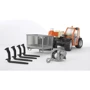 Машинка-навантажувач Bruder JLG 2505 Telehandler з телескопічним ковшем (02140) фото 8