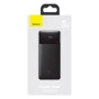 Зовнішній акумулятор Baseus Power Bank 20000mAh Bipow Display 20W Black (PPDML-M01/PPBD050501): Вихідна напруга, В 12