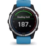 Смарт-часы Garmin Quatix 7 Standard Edition Blue Silicone Strap (010-02540-61): Объем внутренней памяти 32 ГБ