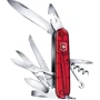Мультитул Victorinox Huntsman 91мм/15 функций/красный прозрачный (1.3713.TB1): Количество инструментов 15