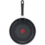 Сковорода Tefal Jamie Oliver Home Cook 28 см (E3030656): Додатково Дзеркальна поліровка, Ручка з отвором для підвішування, Ненагріваюча ручка, Індикатор нагріву