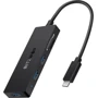 Адаптер BlitzWolf Adapter USB-C to 3xUSB + SD / TF Black (BW-TH4): Інтерфейс підключення USB-C
