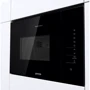 Встраиваемая микроволновая печь Gorenje BMI251SG3BG: Цвет черный