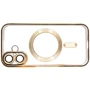 Чехол для iPhone BeCover Chrome Case with MagSafe Gold for iPhone 16 Plus (712076): Тип чехла накладка на заднюю часть