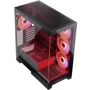 Корпус Modecom Volcano Space Apex ARGB Midi Black (AT-SPACE-PG-10-000000-000): Типоразмер Midi-Tower