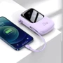 Внешний аккумулятор Baseus Power Bank 20000mAh Qpow Display Quick Charging 20W Purple (PPQD-H05)