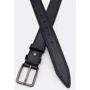 Чоловічий ремінь Borsa Leather чорний (125v1fx71-black): Стать Мужской