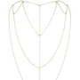 Украшение для спины и декольте Bijoux Indiscrets Magnifique Back and Cleavage Chain - Gold