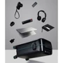 Чемодан RunMi 90 PC Smart Suitcase Black 20": Материал Корпус - поликарбонат Bayer Makrolon, подкладка - полиэстер.