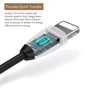 Кабель Baseus USB Cable to Lightning Small Pretty Waist 1.2m Black (CALMY-01) фото 5