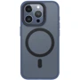 Чехол для iPhone Blueo Skin Friendly Frosted with MagSafe Blue for iPhone 15 Pro Max