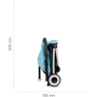 Прогулянковий візок Cybex Orfeo SLV Moon Black (522004191) фото 16