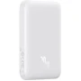 Внешний аккумулятор Baseus Power Bank 6000mAh Magnetic Wireless 20W White (PPCX020002) фото 7