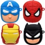 Чохол для навушників TPU Case Marvel & DC Captain America Blue for Apple AirPods фото 4
